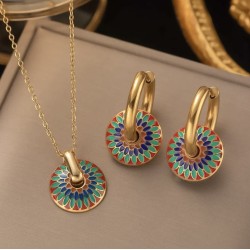 ΑΛΥΣΙΔΑ ΑΠΟ ΑΤΣΑΛΙ ΣΕ ΧΡΥΣΟ ΜΕ ΜΟΤΙΦ ΣΕ BOHO ΣΤΥΛ 